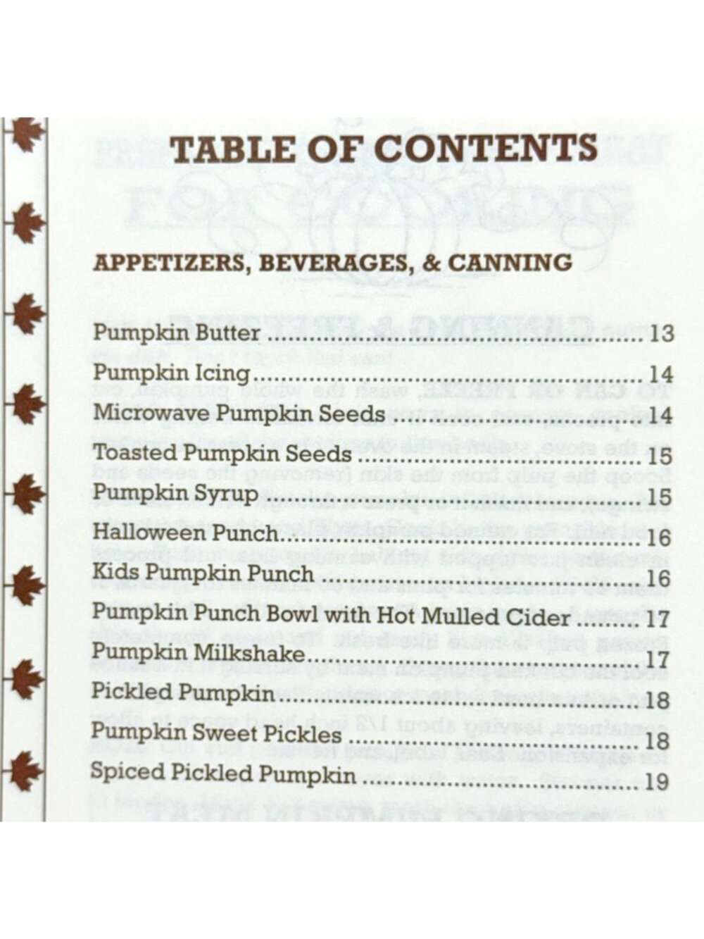 Pumpkin Patch Cookbook 3rd Edition 2010 Spiral-Bound Pumpkin Focused Recipes - Picture 5 of 7